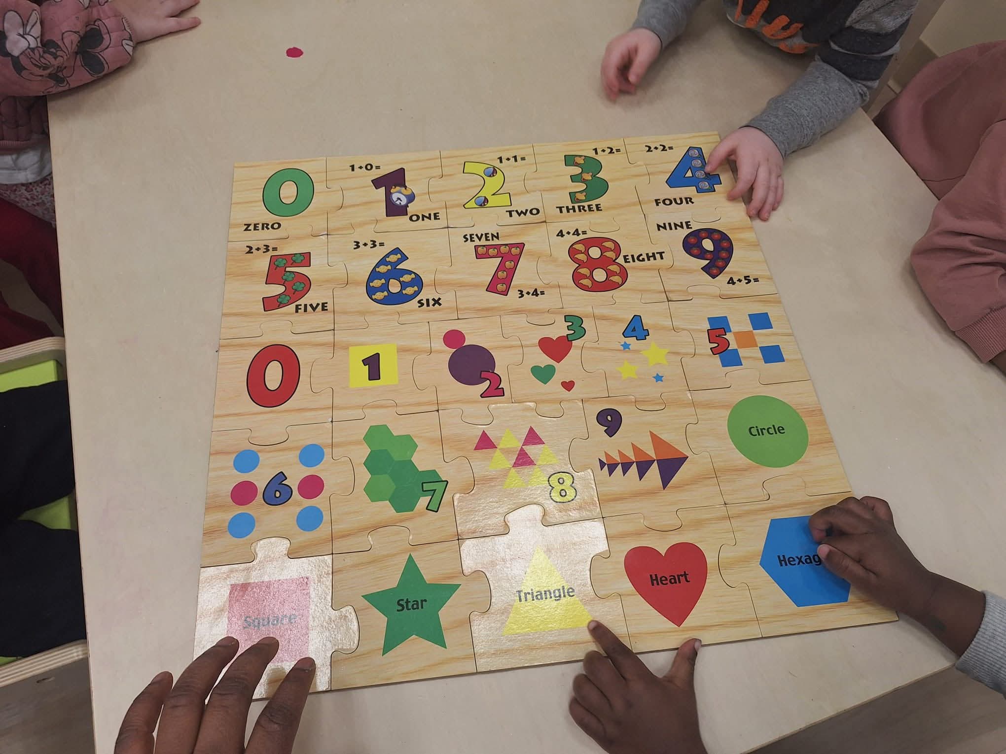 Kinder learning materials